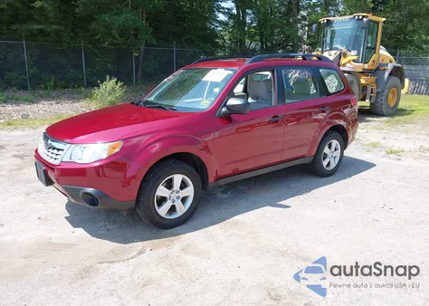 2011 Subaru Forester 2.5X from USA, damaged, VIN JF2SHABC4BH760002